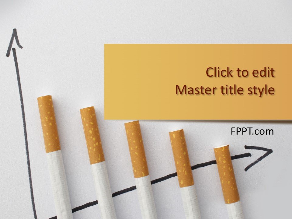 Cigarettes PowerPoint Template