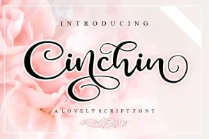 Cinchin Calligraphy Font