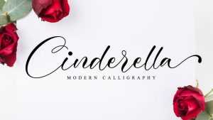 Cinderella Script Font › Fontesk