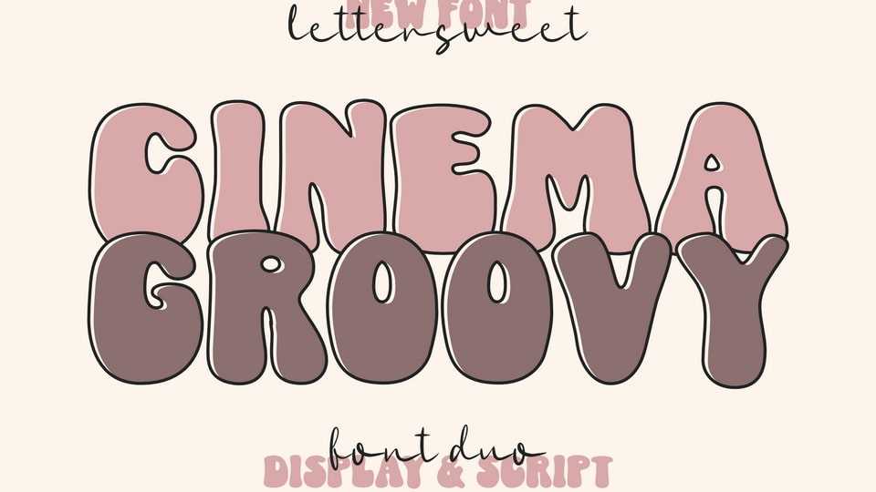Cinema Groovy Font › Fontesk