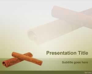 Cinnamon PowerPoint Template