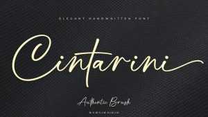 Cintarini Font › Fontesk