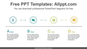 Circle Arrow PowerPoint Diagram