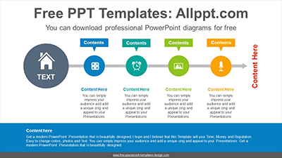 Circle arrow PowerPoint Diagram Template