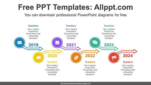 Circle Arrows PowerPoint Diagram