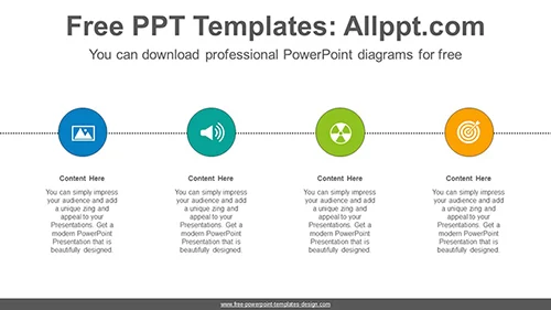 Circle list PowerPoint Diagram Template