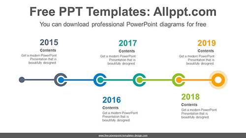 Circle ring PowerPoint Diagram Template