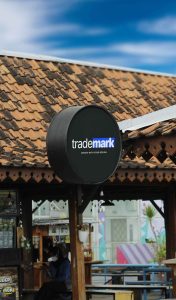 Circle Signage Mockup (PSD)