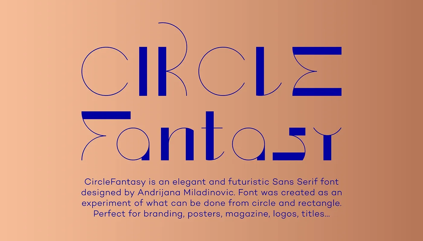 CircleFantasy Font