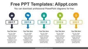 Circles Arrows PowerPoint Diagram