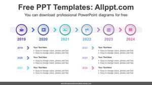 Circles Button PowerPoint Diagram