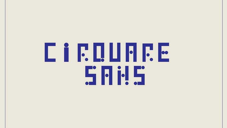 Cirquare Sans Font › Fontesk
