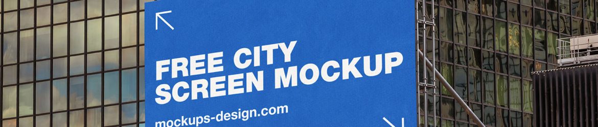 City screen mockup