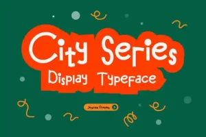 City Series Display Font