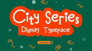 City Series Font › Fontesk
