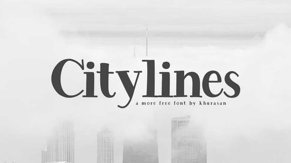 Citylines Font › Fontesk