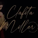 Clafita Miller Script Font