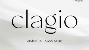 Clagio Font › Fontesk