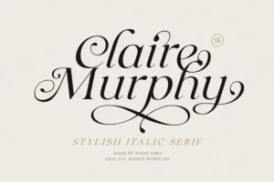 Claire Murphy Font