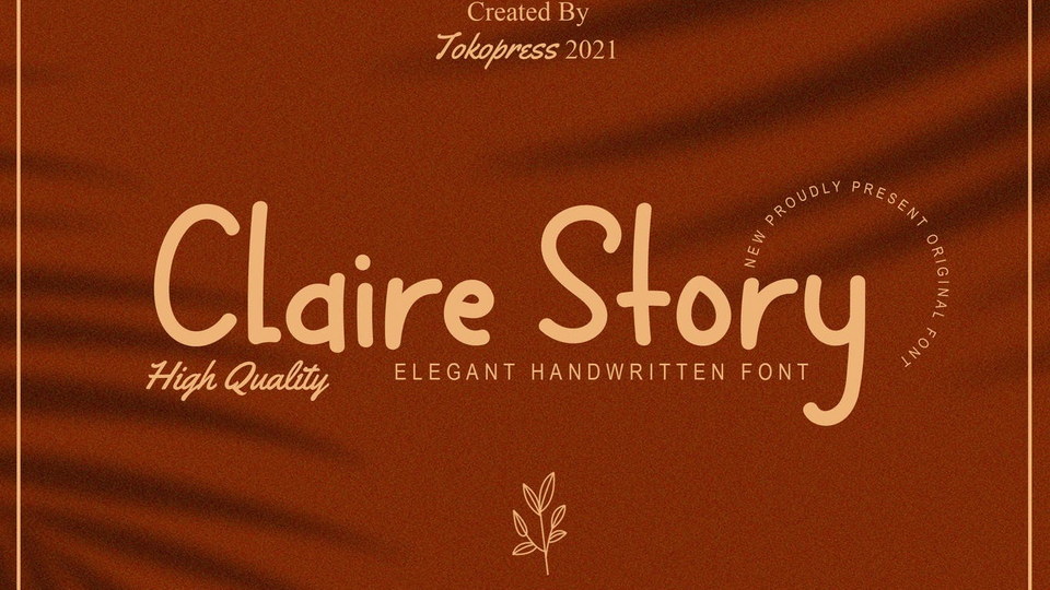 Claire Story Font › Fontesk