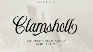 Clamshell Font › Fontesk