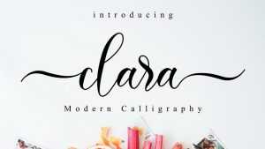 Clara Script Font › Fontesk