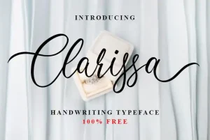 Clarissa Calligraphy Font