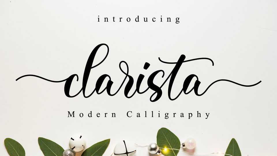 Clarista Script Font › Fontesk