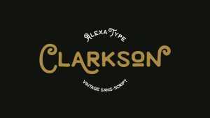 Clarkson Font › Fontesk