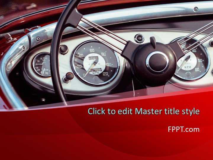Classic Car PowerPoint Template