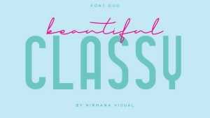 Classy Beautiful Font Duo › Fontesk