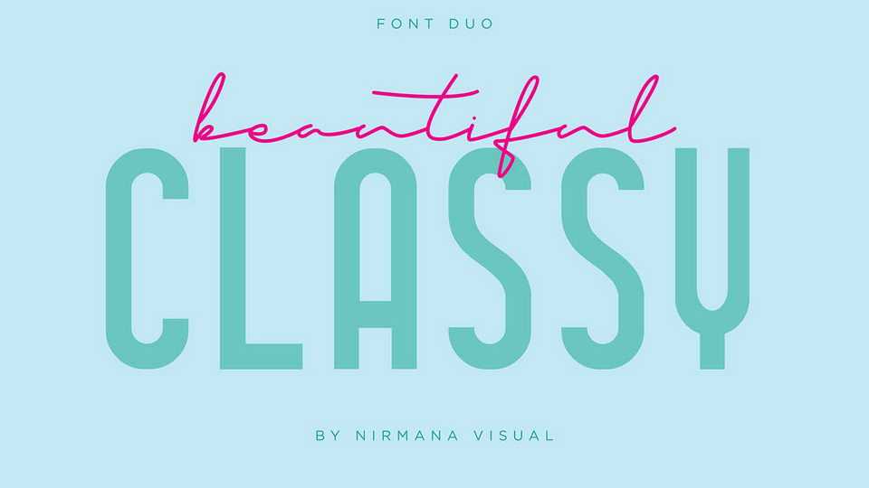 Classy Beautiful Font Duo › Fontesk