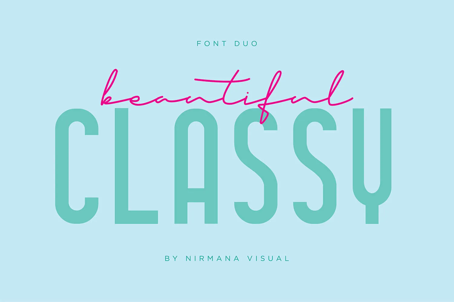 Classy Beauty Font Duo