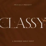 Classy Font