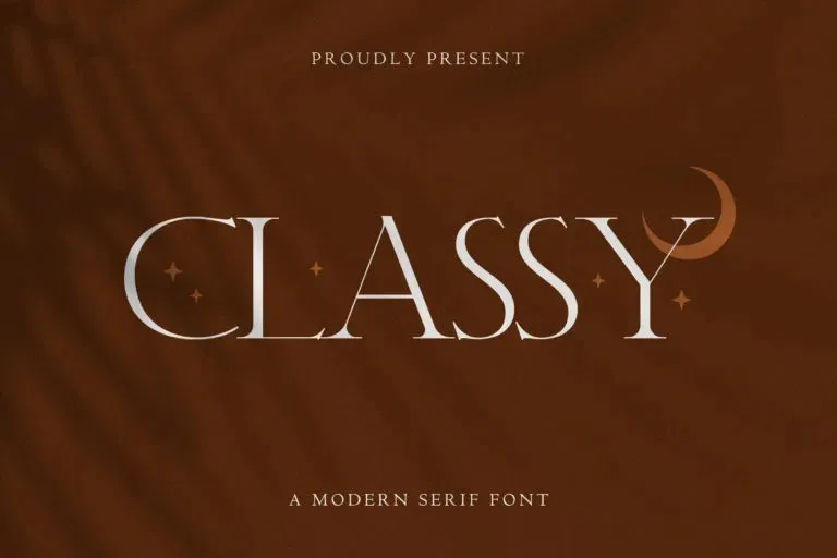 Classy Font