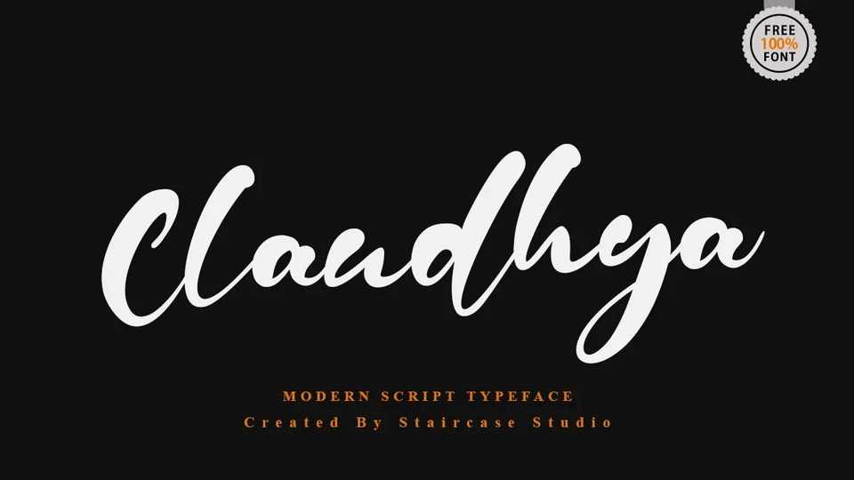 Claudhya Font › Fontesk