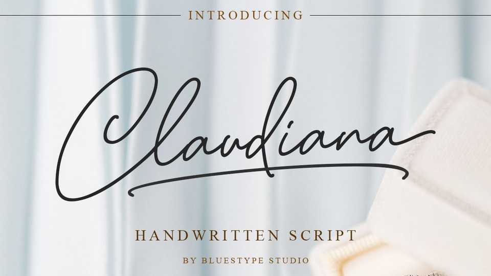 Claudiana Script Font › Fontesk