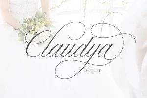 Claudya Script Font