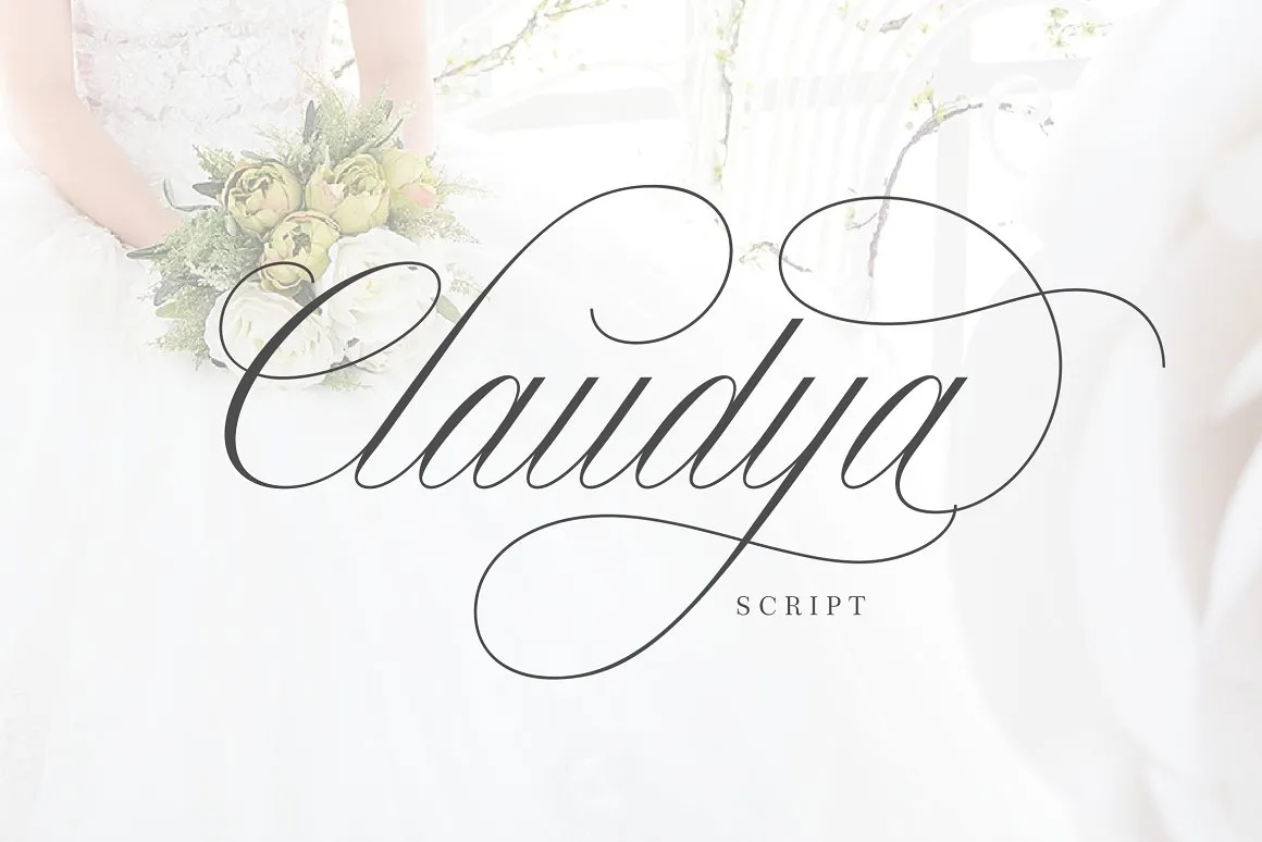 Claudya Script Font