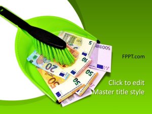 Clean Money PowerPoint Template