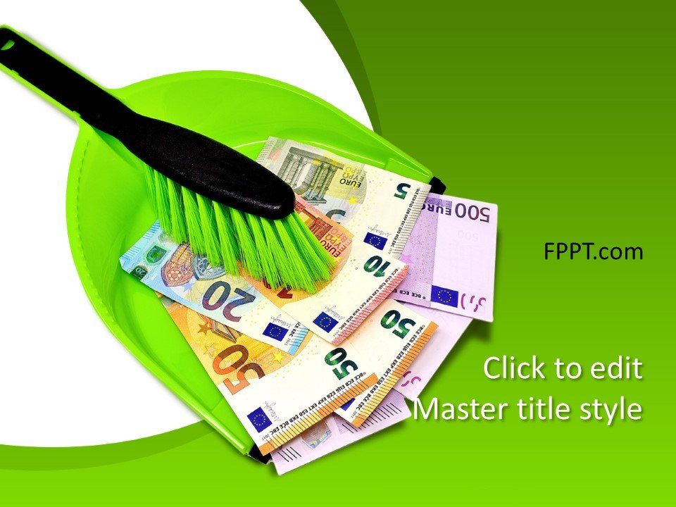 Clean Money PowerPoint Template