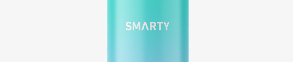 Clear bottle with trigger spray mockup
