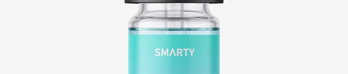 Clear dropper bottle mockup