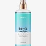 Clear mist spray bottle mockup - Free PSD Download Clear mist spray bottle mockup