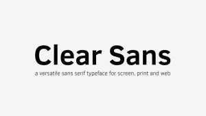 Clear Sans Font Family › Fontesk