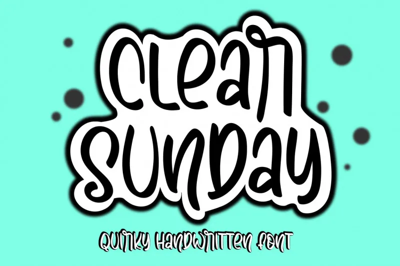 Clear Sunday Font