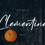 Clementine Script Font