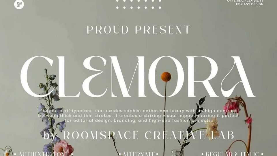 Clemora Font › Fontesk