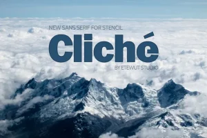 Cliché Typeface