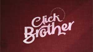 Click Brother Font › Fontesk